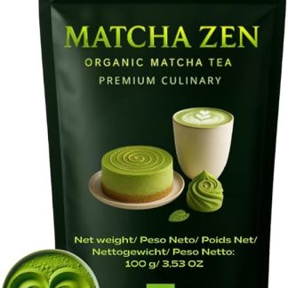 MATCHA ZEN - Органический порошок матча премиум-класса (кулинарного качества) для латте, смузи и выпечки.