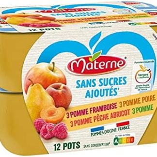 Materne Compotes – красочные 4 аромата без добавления сахара