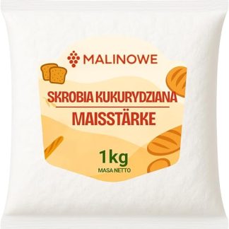 Кукурузный крахмал со вкусом малины, 1 кг, пищевой, высокого качества.