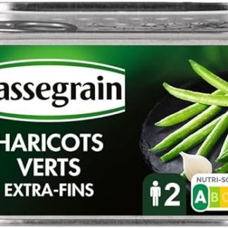 Кассегрейн - Тонкая маринованная зеленая фасоль 220 г - Упаковка из 4 штук - Бесплатная доставка