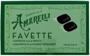 Amarelli - Favette Lukritze с мятой - 100 г