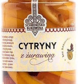 Лимоны с клюквой