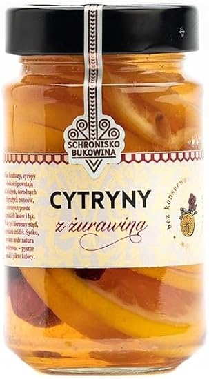 Лимоны с клюквой