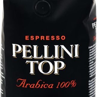 Кофейные зерна Pellini Caffè SpA TOP, 100% арабика, с горьковатым вкусом и щадящей обжаркой, для эспрессо, упаковка 500 г.