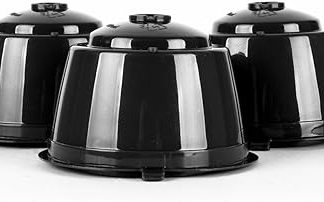 Кофейные капсулы Cmp Dolce Gusto, черные, упаковка из 3 штук.