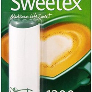 Подсластители Sweetex без калорий, 1200 калорий в упаковке.
