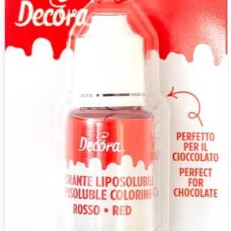 Краситель Decora 9600082 красный жидкий жирорастворимый, 15 г