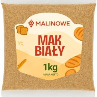 Белые маковые семена малины, 1 кг. Идеально подходят для круассанов «Сент-Мартинс».