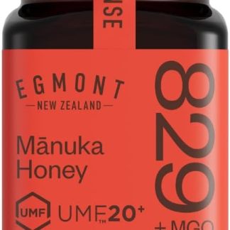 Мед манука Egmont Honey 829+ MGO 20+ UMF 500 г Протестировано и сертифицировано в лаборатории по содержанию MGO и UMF Монофлорный, 100% натуральный Произведено и разлито в бутылки в Новой Зеландии