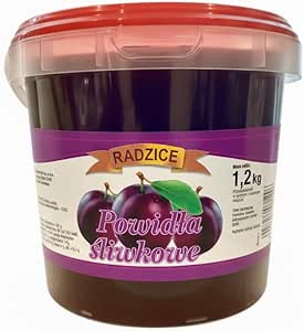 Сливовое варенье из фруктового пюре, ведро 1,2 кг, Раджицкий перерабатывающий завод.