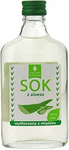 100% сок алоэ, полученный методом прессования из мякоти, 200 мл, Green Press.