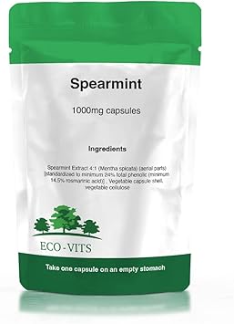 ECO-VITS Мятный лист (1000 мг) 240 капсул. Перерабатываемая упаковка, герметичный пакет.
