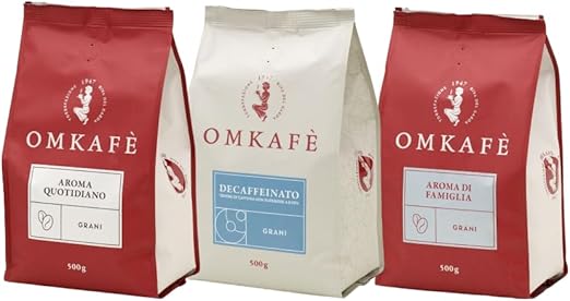 Atempause Kaffee Omkafe Trio: эспрессо без кофеинато, Aroma di Famiglia и Aroma Quotidiano