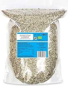 Органические семена подсолнечника, 4 кг: для предприятий общественного питания.