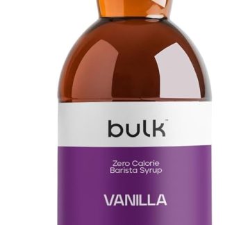Сироп Bulk Barista Zero Calorie, кофейный сироп без сахара, ванильный, 1000 мл