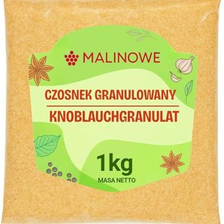 Сушеный зернистый чеснок с малиной, 1 кг, натуральный, превосходного качества.