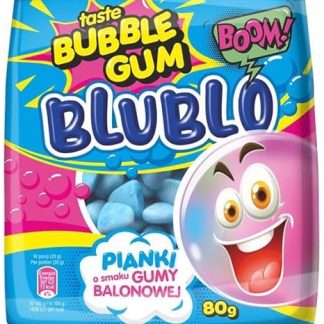 Желейные маршмеллоу EUROBRAND Blublo со вкусом жевательной резинки, 80 г