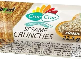 Классические органические семена кунжута 22,5 г - CROC-CRAC (BIOVERI)