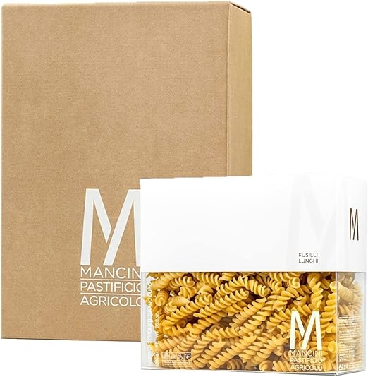 Mancini Pastificio Agricolo - Длинные фузилли 1 кг - 6 упаковок в коробке