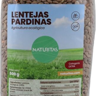 Lentejas pardinas Bio 500 g