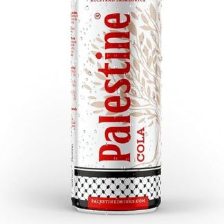 Palestine Cola, освежающий безалкогольный напиток, 24 банки по 330 мл, натуральные ингредиенты, без ГМО, без глютена, халяль.