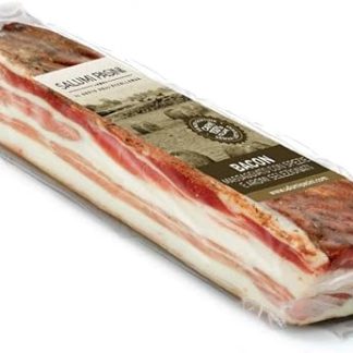 Pancetta Affumicata, Кусочек бекона, итальянская кухня от Salumi Pasini, 250 гр