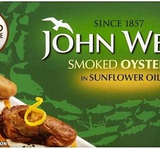 John West Ostrygi wędzone w oleju słonecznikowym (85 g) - opakowanie 2 szt