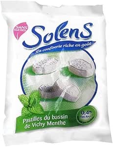 Пастилки du Bassin de Vichy Menthe sans Sucres 100г