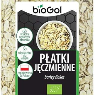Органические ячменные хлопья 300 г - BIOGOL