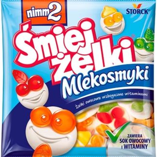 nimm2 Śmiejzelki Mlekosmyki Мармелад фруктовый 90 г