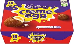 Шоколадное яйцо Cadbury Creme Egg, 10 x 40 г