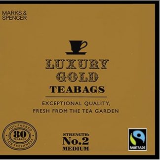 Marks & Spencer Luxury Gold, 80 пакетиков по 250 г -