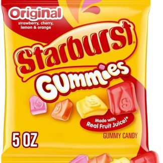 Оригинальные желейные конфеты STARBURST, пакетик 142 мл