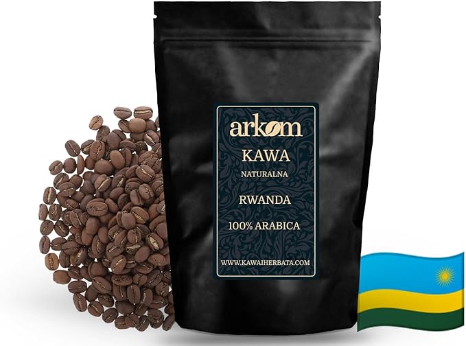 Кофе Arkom Руанда Арабика в зернах, 250г