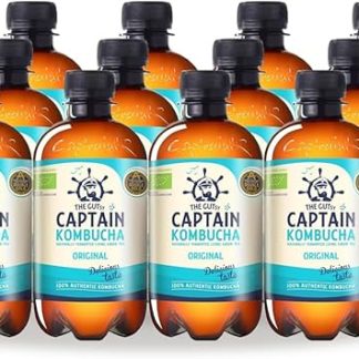 Комбуча Gutsy Captain Original, 12 x 400 мл