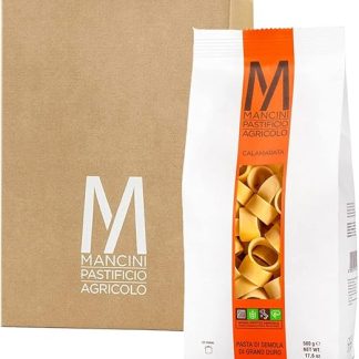Mancini Pastificio Agricolo - Каламарата 500 гр - Коробка по 12 упаковок