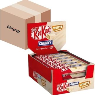Шоколадный батончик KitKat Chunky из белого шоколада, 40 г/24 шт., коробка Shipsy.