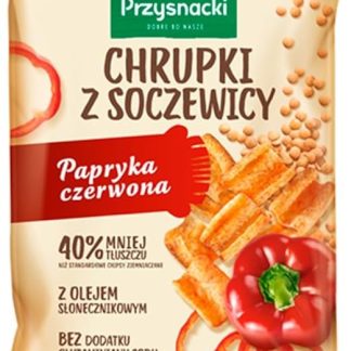 Чечевичные чипсы Przysnacki с перцем, 80 г