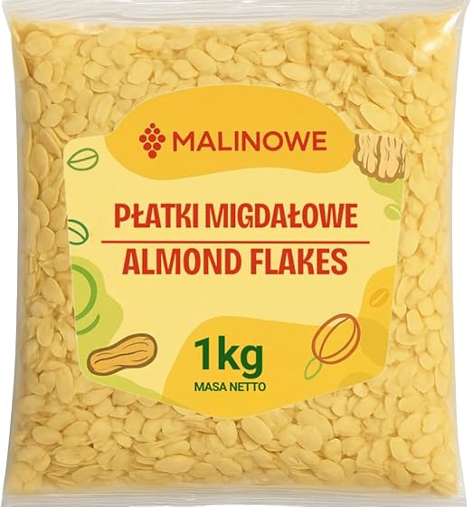 Малиновые миндальные хлопья, 1 кг, миндальные хлопья премиум-класса.