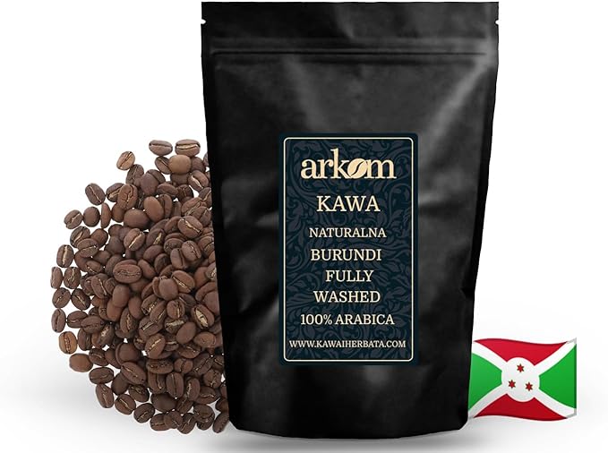 Кофе Arkom Бурунди Арабика в зернах, 200г