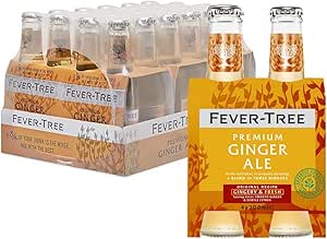 Имбирный эль Fever-Tree, 4 x 200 мл (6 штук, всего 24 бутылки)