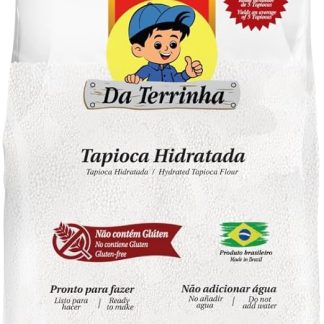 Goma Pronta para Tapioca DA TERRINHA / Тапиока из Бразилии, гидратированная, пакетик 500 г.