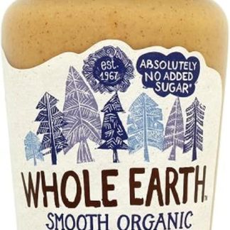 Органическое гладкое арахисовое масло Whole Earth, 340 г
