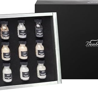 Соль - Дегустация соли - Подарочный набор из 15 чистейших видов соли со всего мира.