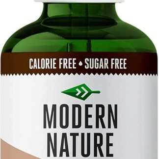 Жидкий подсластитель стевия Modern Nature Pure – шоколадный вкус, 50 ​​мл – без калорий и сахара.
