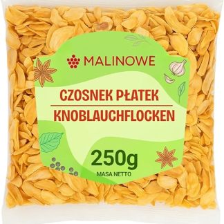 Сушеные чесночные хлопья со вкусом малины, 250 г. Чесночные хлопья премиум-класса с ароматом.