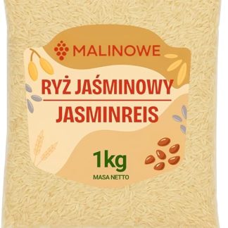 Рис жасмин с малиной, 1 кг, натуральный белый, высокого качества.