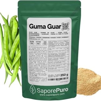 Гуаровая камедь - гуаровая камедь - мука из гуаровой камеди - 250 г