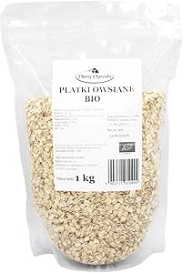 Органические овсяные хлопья Натуральная овсянка 1 кг Дары Огроду