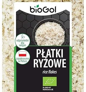 Органические рисовые хлопья 300 г - BIOGOL
